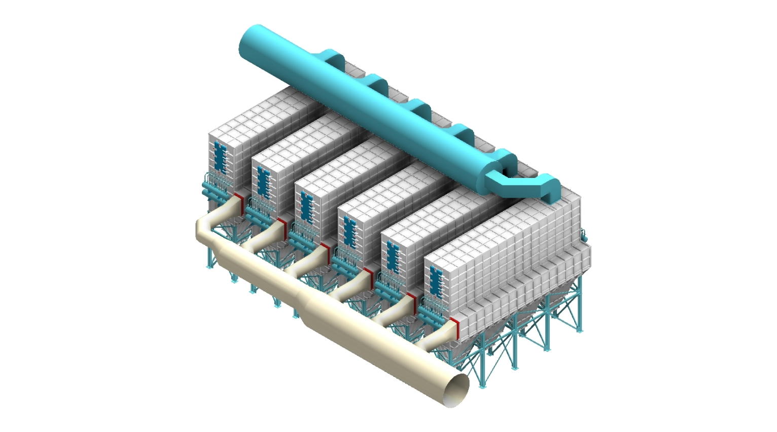 Innovation comprehensive solutions for off-gases cleaning in steel industry. Technical solutions for cleaning high-temperature gas flows